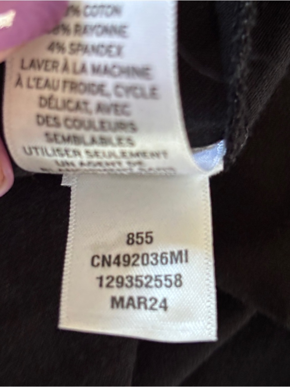 Caslon Black Short-Sleeve Maxi Dress ~ Size XXL Graduation, Work, Everyday, Soft - Picture 6 of 8